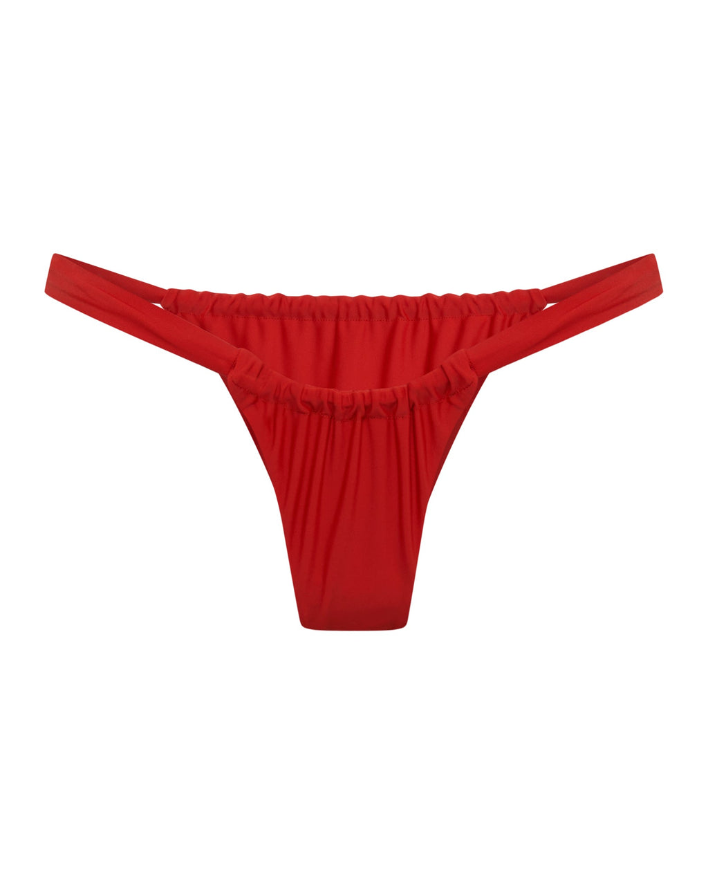 Braguita de bikini SIENNA en color rojo cinatti