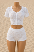 Set Crochet Boho Dos Piezas